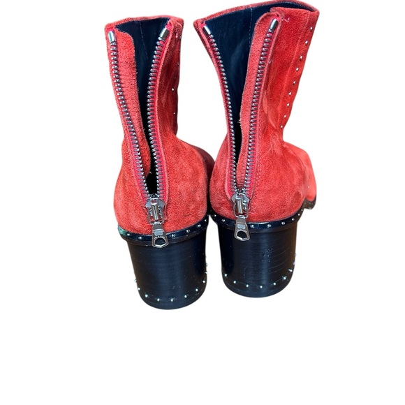 Rag and Bone women’s Red Willow Suede Studded Ankle boots. - Picture 5 of 6